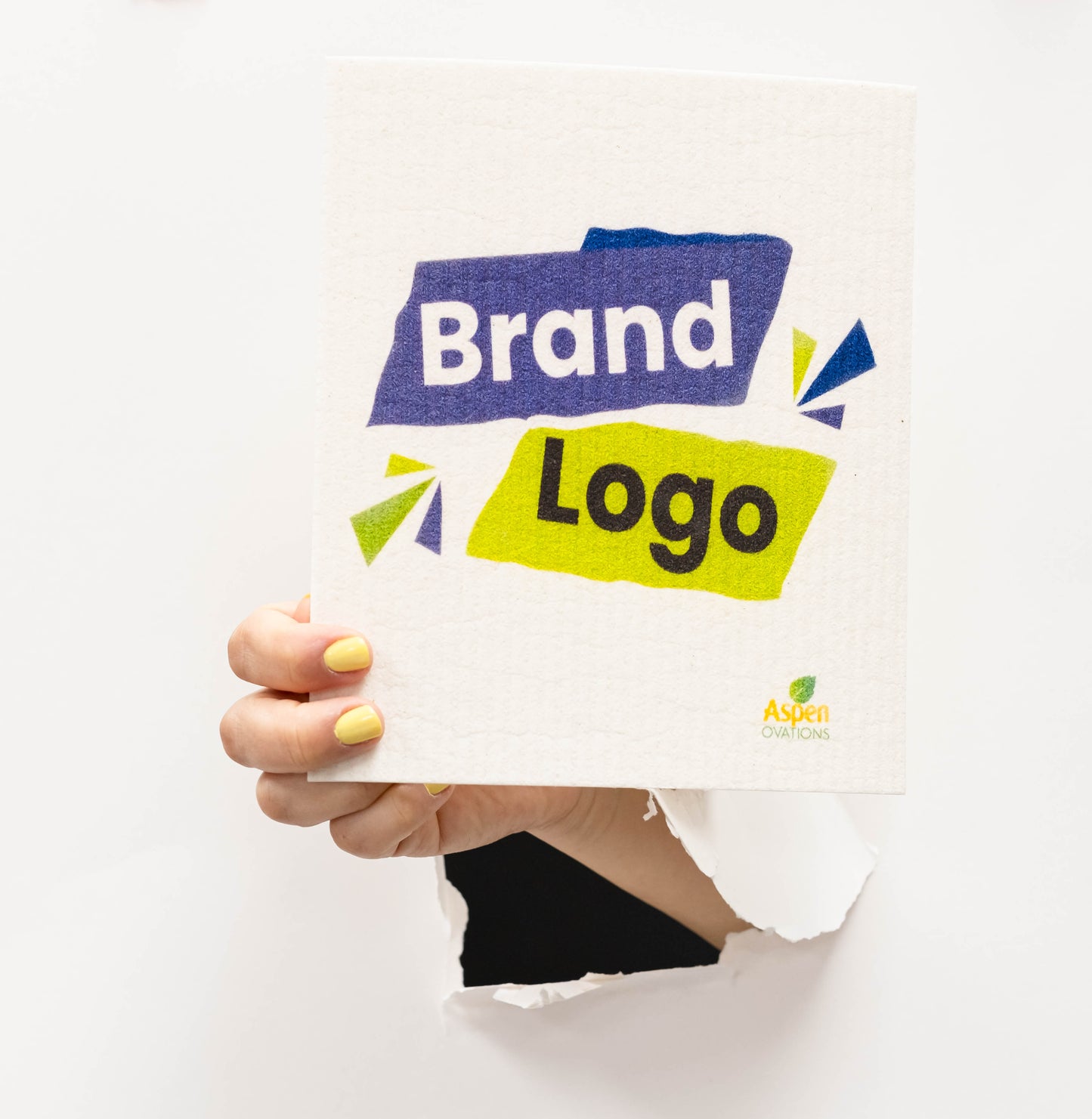 Custom Bulk Swedish Dishcloths – Wholesale Printed Logo Cloths with Free Shipping for Promotions & Corporate Gifts