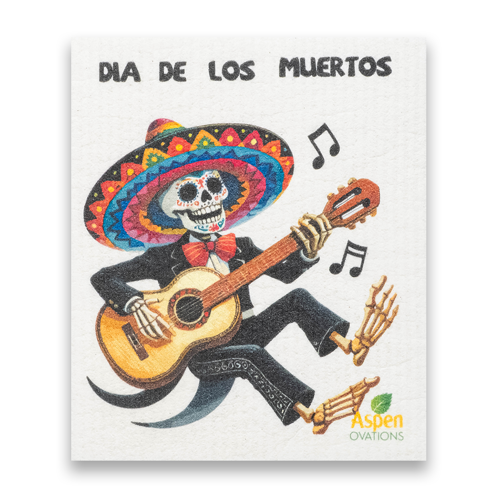 Dia de los muertos Swedish dishcloth - Eco-Friendly The Ultimate Eco Single Dishcloth – Durable, Multi-Use