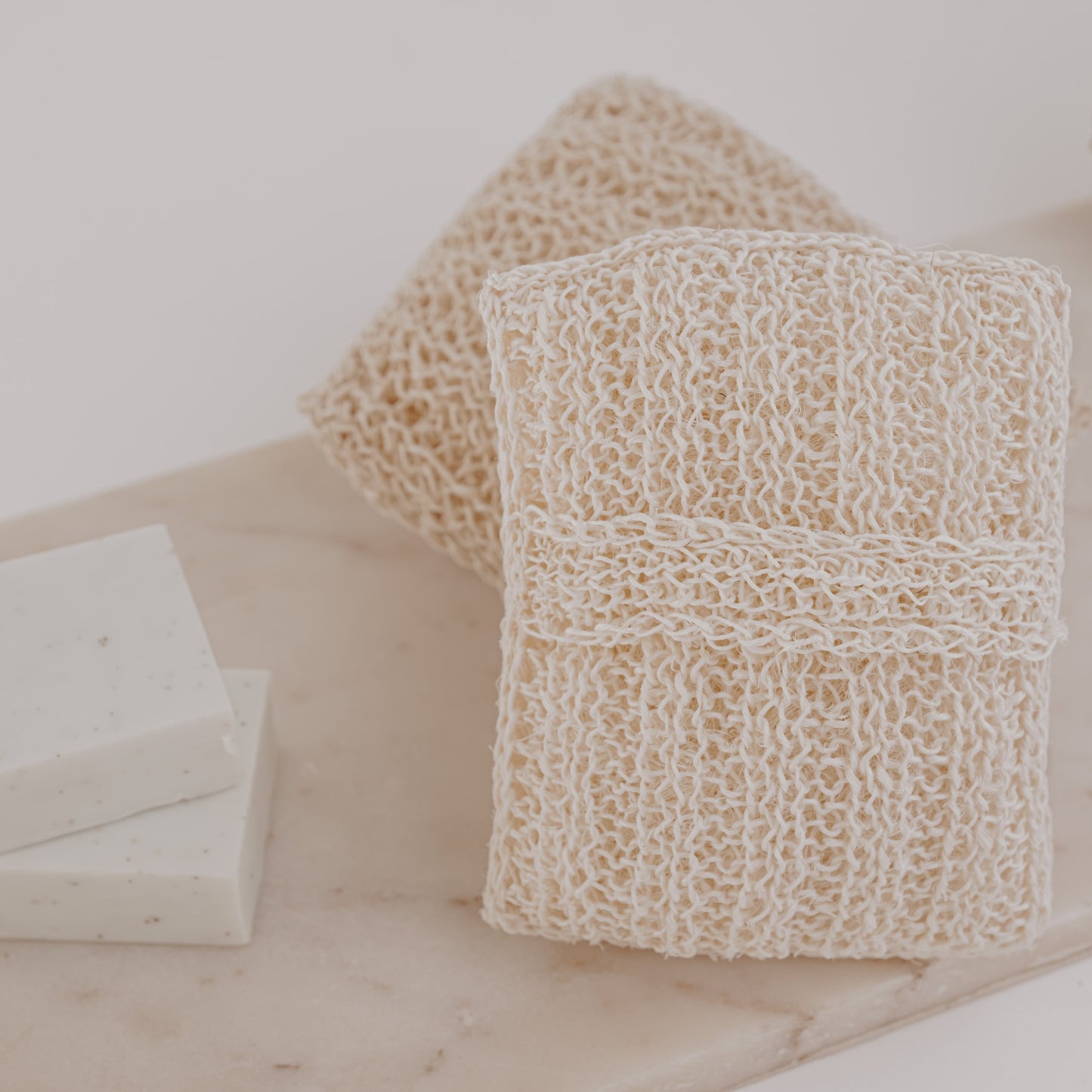 Handmade Natural Fiber Body Scrubber – Eco-Friendly Exfoliating, Sustainable Shower & Bath Sponge