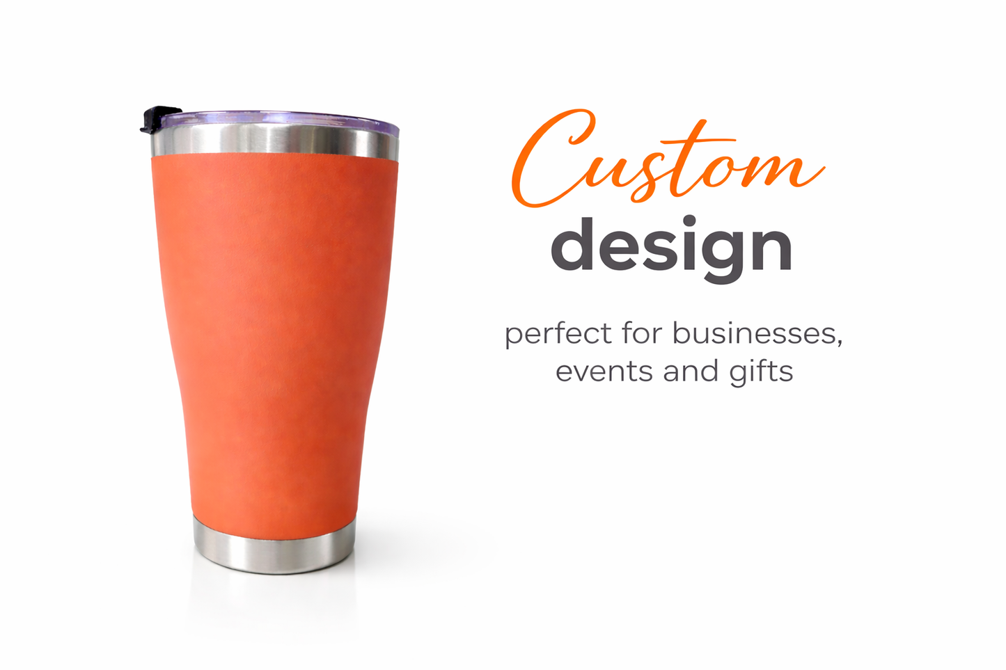 30 oz Custom Tumbler – Personalized Logo Travel Cup for Businesses, Events & Gifts uv printed
