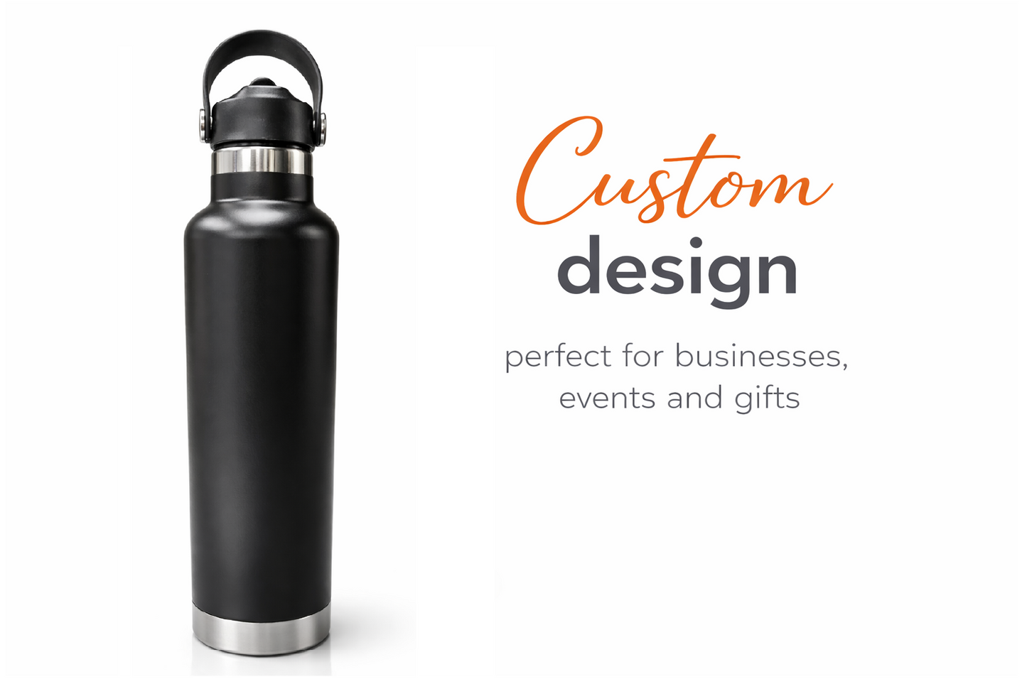 24oz Insulated Stainless Steel Water Bottle  Sports Water Bottle,travel water bottle black