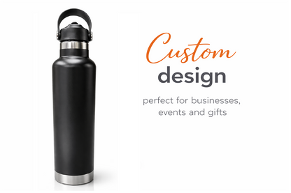 24oz Insulated Stainless Steel Water Bottle  Sports Water Bottle,travel water bottle black