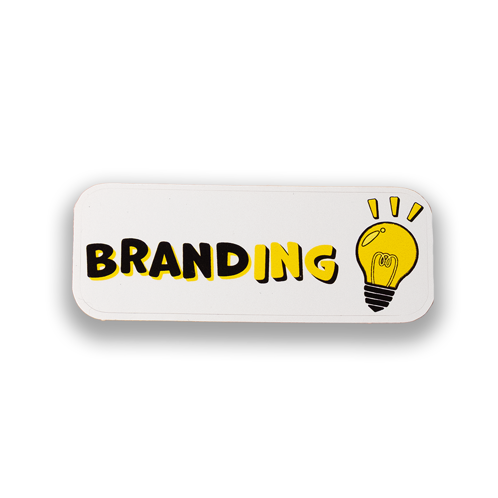 Custom RECTANGULAR Stickers – Waterproof Vinyl, Business Logo & Personalized Labels