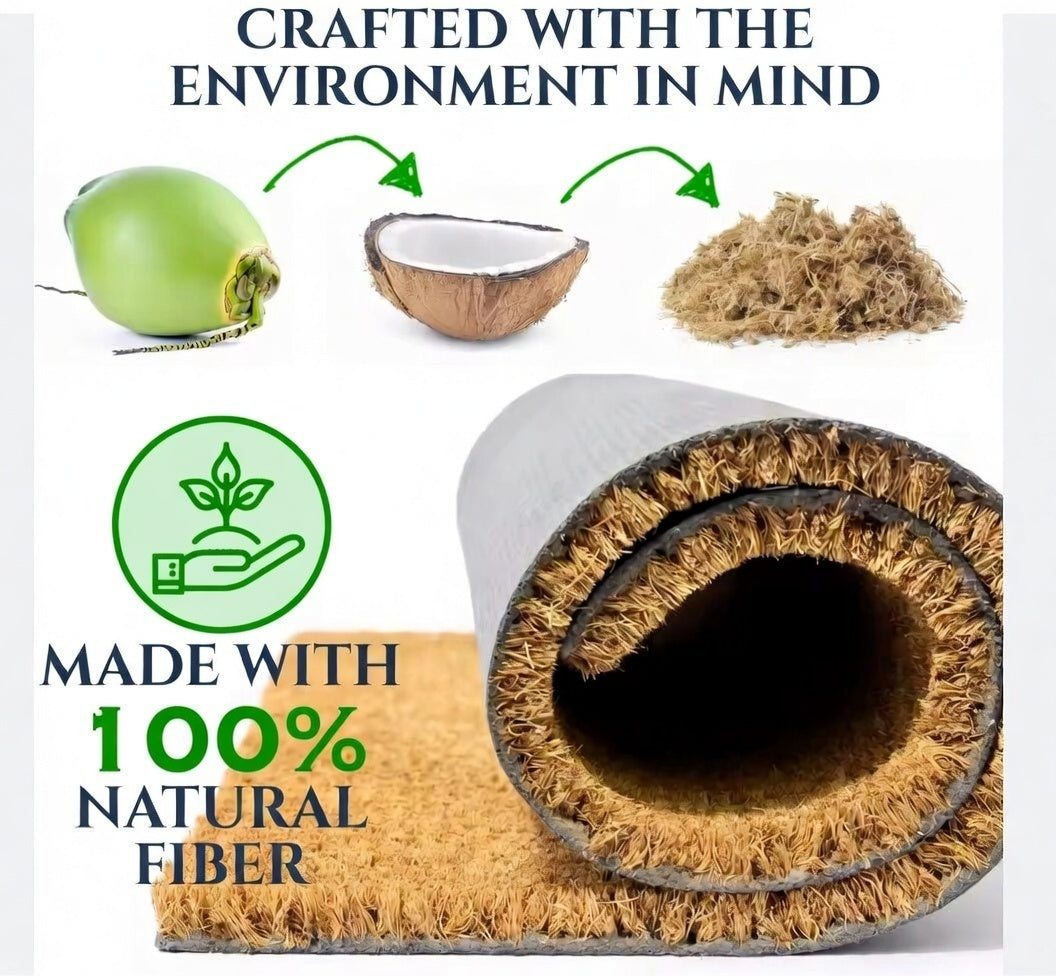 Wholesale Coconut Coir Doormats – Blank Mats for Custom Designs, DIY & Cricut, Bulk Natural Welcome Mats