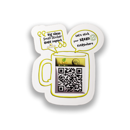 Custom DIE-CUT Stickers – Waterproof Vinyl, Business Logo & Personalized Labels