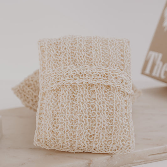 Handmade Natural Fiber Body Scrubber – Eco-Friendly Exfoliating, Sustainable Shower & Bath Sponge