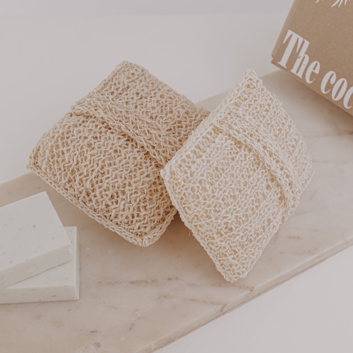 Handmade Natural Fiber Body Scrubber – Eco-Friendly Exfoliating, Sustainable Shower & Bath Sponge