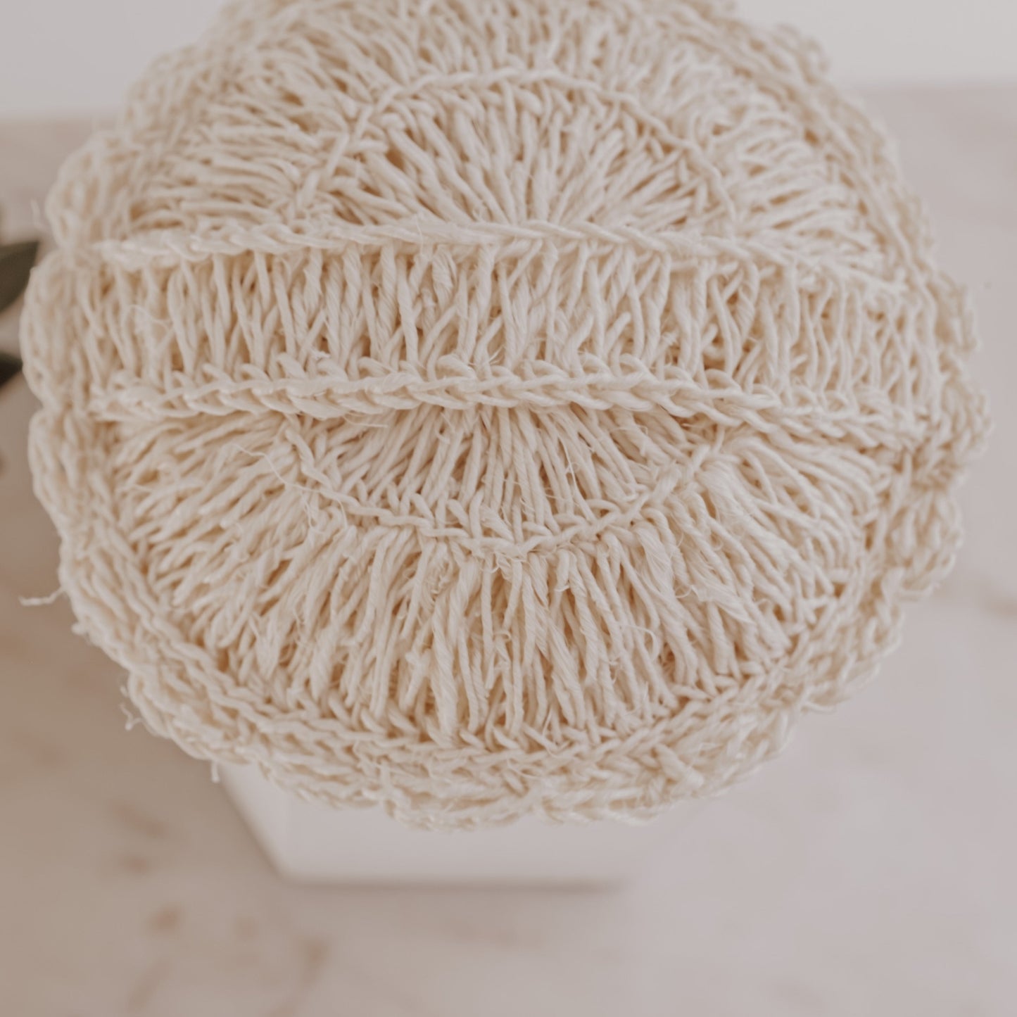 Handmade Natural Fiber Body Scrubber – Eco-Friendly Exfoliating, Sustainable Shower & Bath Sponge (Copy)