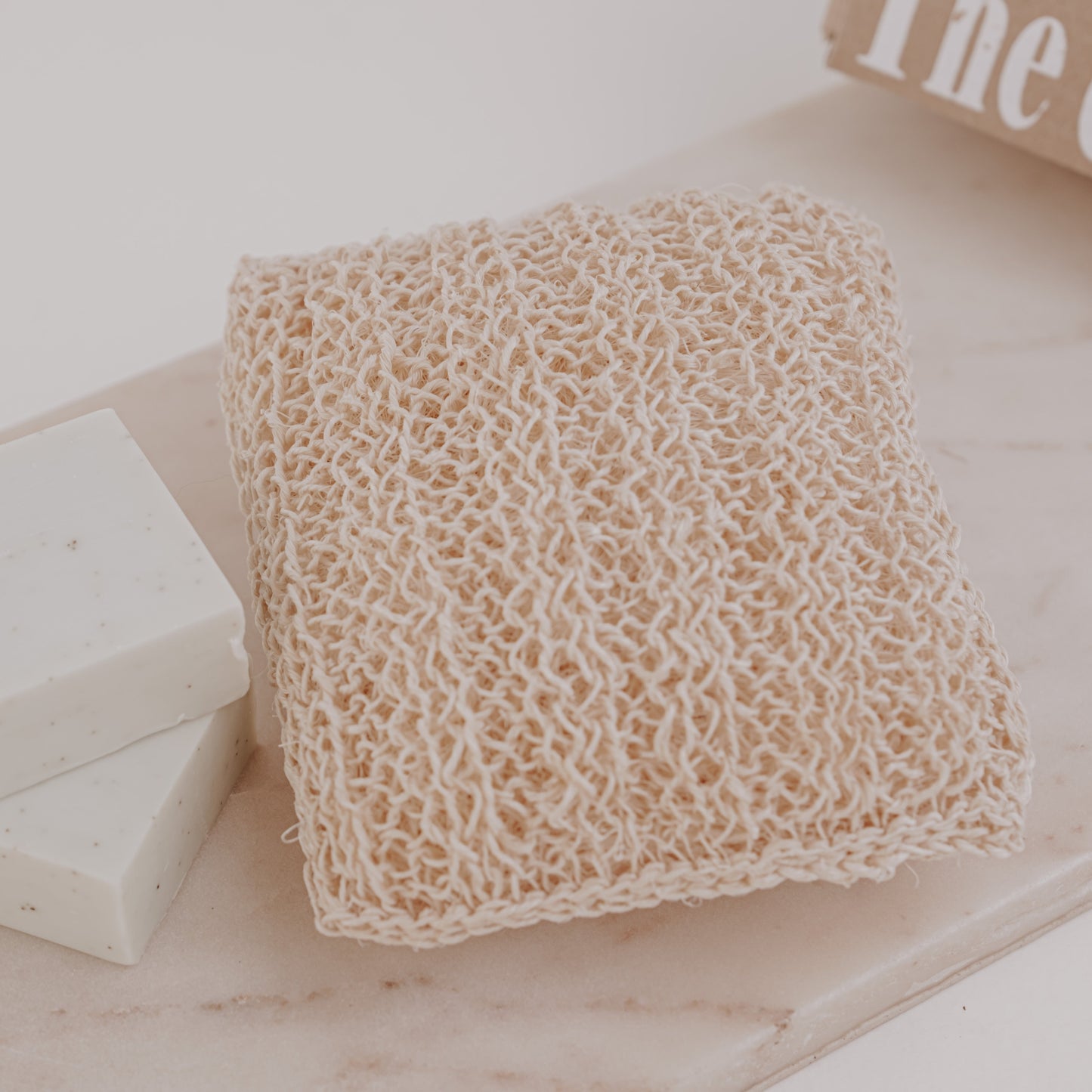 Handmade Natural Fiber Body Scrubber – Eco-Friendly Exfoliating, Sustainable Shower & Bath Sponge